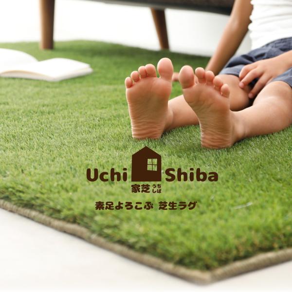 家芝　うちしば　ラグ　人工芝　100×140 新品未使用 wonderful-mart-01_600005301_1