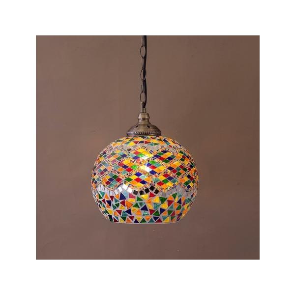 ランプ ペンダントランプ LED電球付き Lサイズ 直径24cm 天井照明 吊