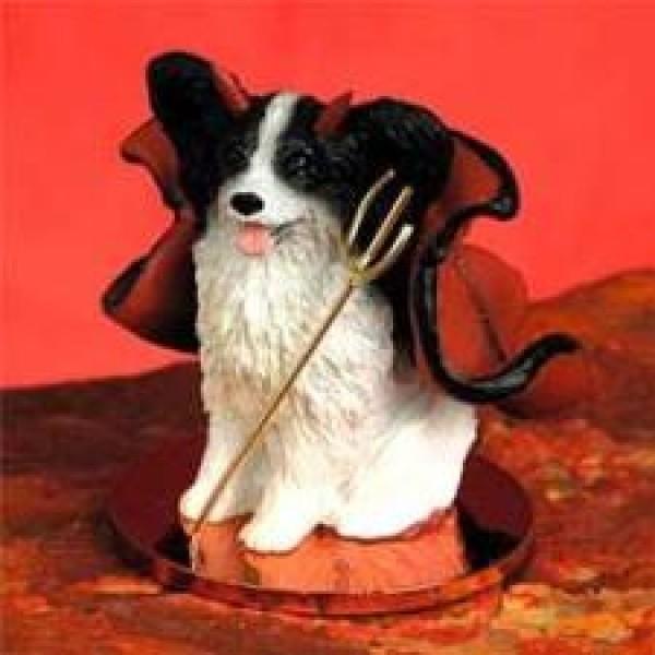 デビルドール パピヨン 白黒 犬雑貨 プレゼント Pa D Debil 犬種別犬雑貨わんダフル 通販 Yahoo ショッピング