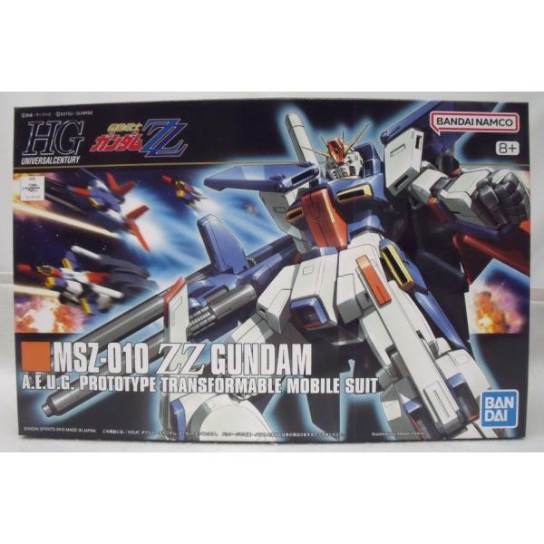 中古】【未組立】1/144 HGUC MSZ-010 ダブルゼータガンダム(ZZガンダム
