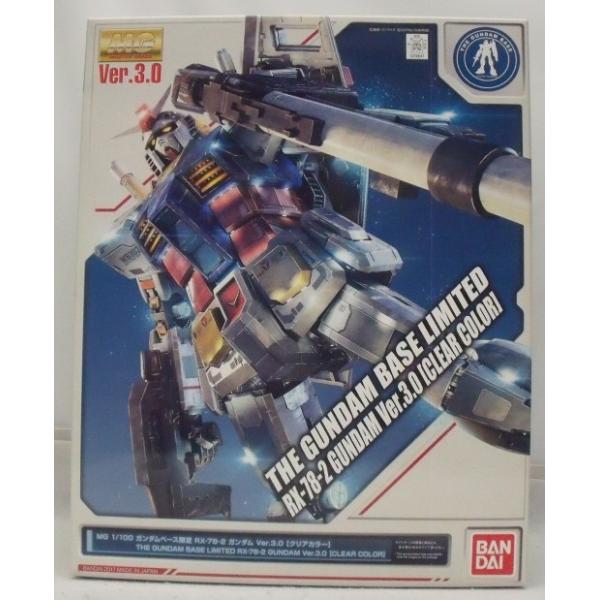 中古】【未組立】1/100 MG RX-78-2 ガンダムVer.3.0 クリアカラー