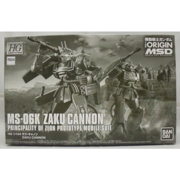 【未開封】1/144 HG MS-06K ザク・キャノン 機動戦士ガンダム THE ORIGIN MSD プレミアムバンダイ限定 中古】【未組立】1/144 HG MS-06K ザク・キャノン 「機動戦士ガンダム