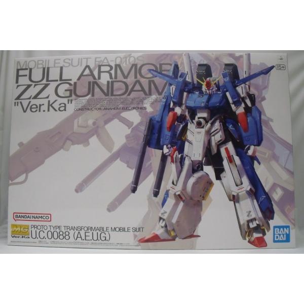 中古】【未組立】1/100 MG フルアーマーZZガンダム Ver.Ka 「機動戦士