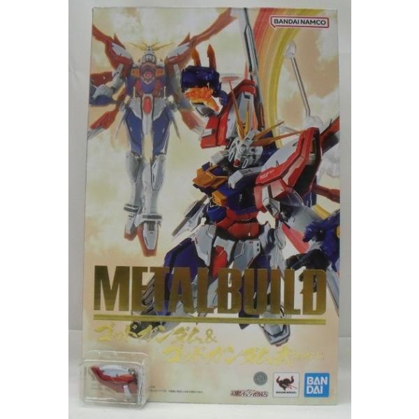 中古】【開封品】METAL BUILD ゴッドガンダム＆ゴッドガンダム弐