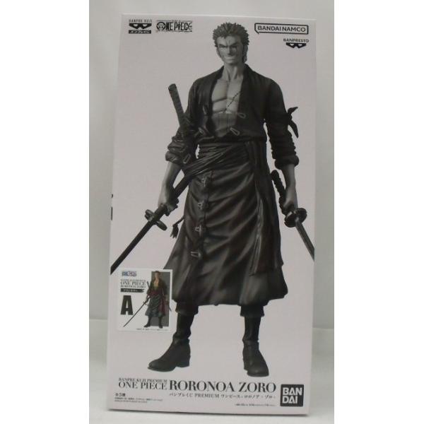バンプレくじ　ワンピース ロロノア・ゾロ フィギュア A賞 ブラシカラー 中古】【未開封】ゾロ(ブラシカラー) 「バンプレくじ PREMIUM