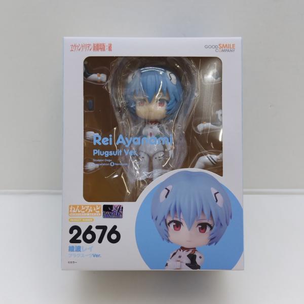 中古】【未開封】ねんどろいど [2676] 綾波レイ プラグスーツVer