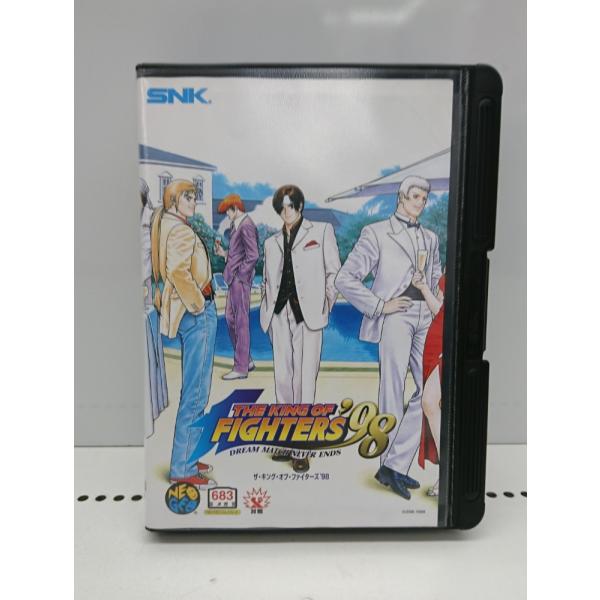 中古】【箱説あり】「ザ・キング・オブ・ファイターズ98」(ROMカセット