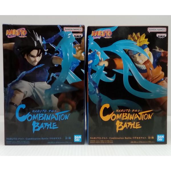【専用】BANDAI NARUTO 一番くじ うずまきナルトとサスケセット 中古】【未開封】【セット】 「NARUTO-ナルト-」 Combination Battle
