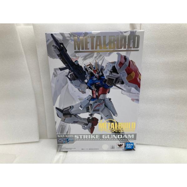 【瀬戸大橋店】 中古 LBUILDストライクガンダム-LBUILD10thVer.-「機動戦士ガンダムSEED」魂ウェブ商店限定 中古】【開封品】METAL BUILD ストライクガンダム -METAL 10th Ver