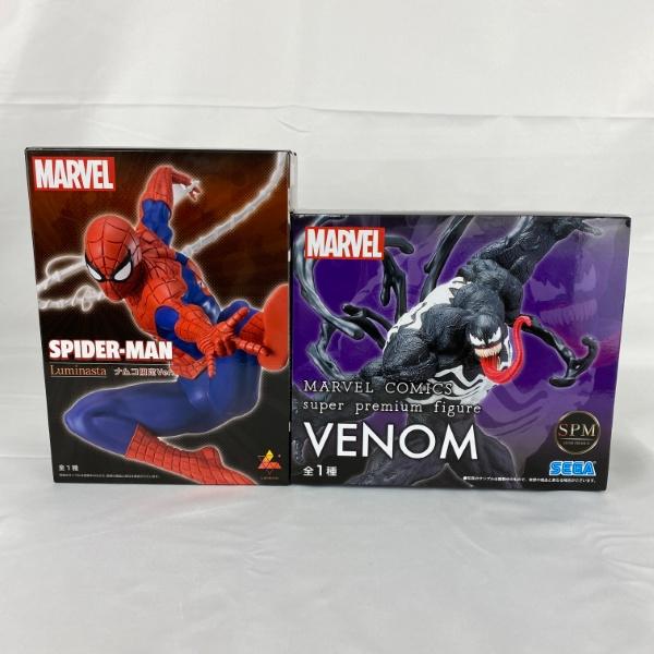 中古】【未開封】【セット】MARVEL COMICS Super Premium Figure VENOM
