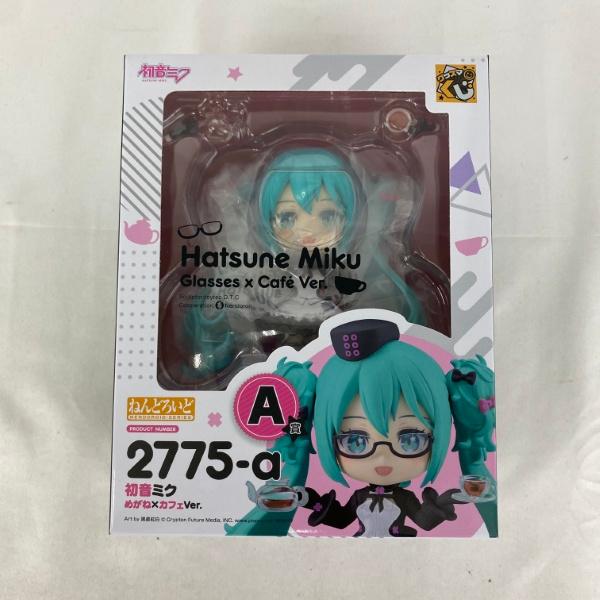 中古】【未開封】ねんどろいど 初音ミク めがね×カフェVer. 「グッスマ