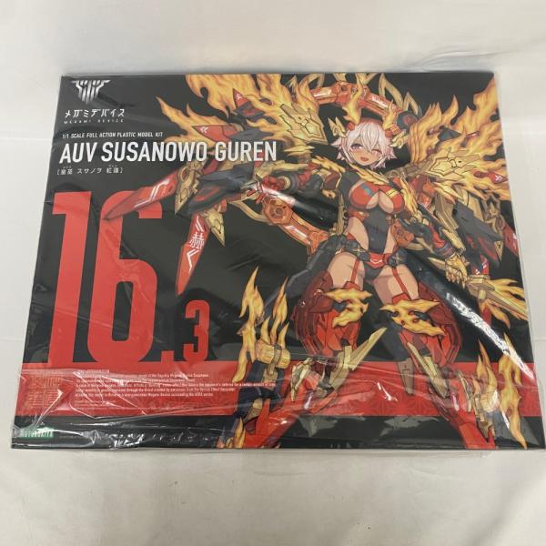 中古】【未組立】メガミデバイス 皇巫 スサノヲ 紅蓮＜プラモデル