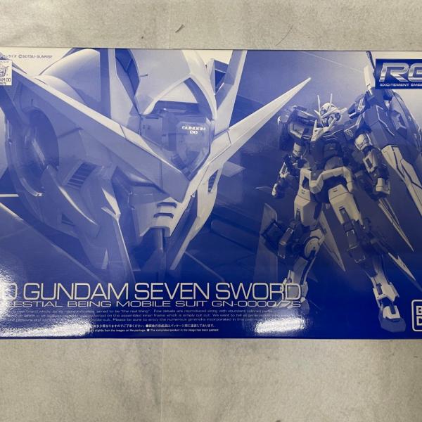 中古】【未組立】1/144 RG GN-0000/7S ダブルオーガンダム セブン