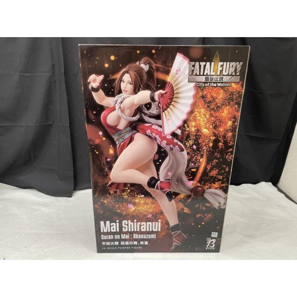 【中古】【未開封】不知火舞 桜嵐の舞、朱雀 「餓狼伝説 City of the Wolves」 B-Style 1/4 塗装済み完成品＜フィギュア＞（代引き不可）6545