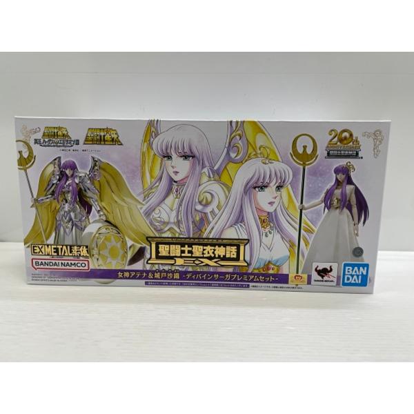 中古】【未開封】聖闘士聖衣神話EX 女神アテナ＆城戸沙織 -ディバイン