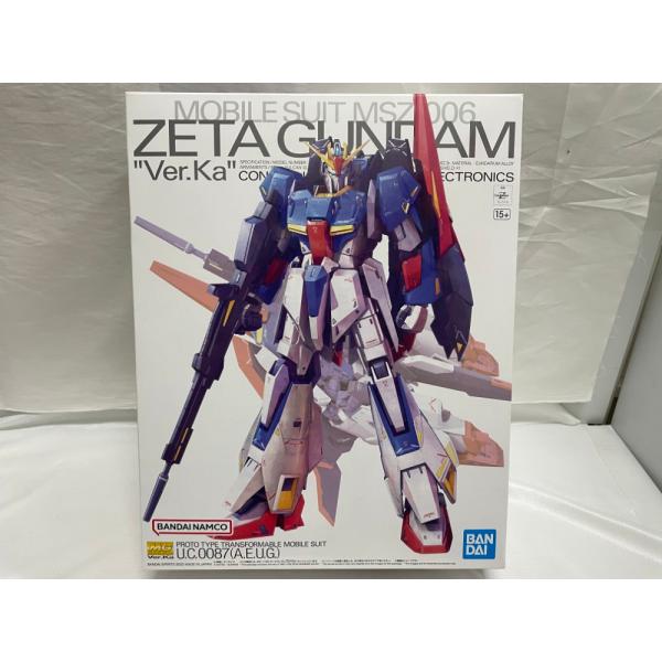 中古】【未組立】1/100 MG MSZ-006 ゼータガンダム Ver.Ka 「機動戦士Z