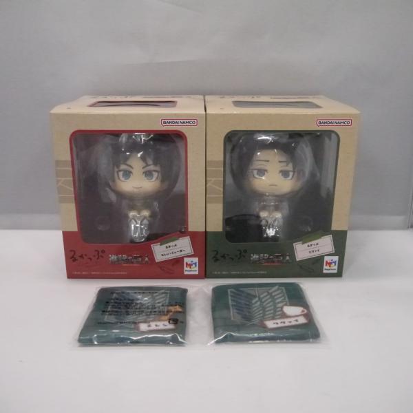中古】【未開封】るかっぷ エレン・イェーガー＆リヴァイ セット
