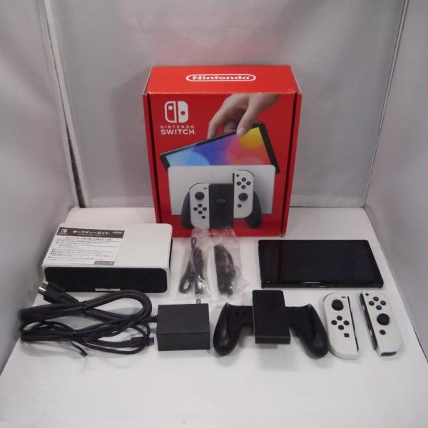 中古】【開封品】Nintendo Switch本体(有機ELモデル) Joy-Con(L/R
