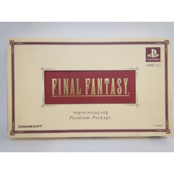 ファイナルファンタジーI・IIプレミアムパッケージ PS1 FINAL FANTASY I II 1 2 Premium Package Monochrome Version