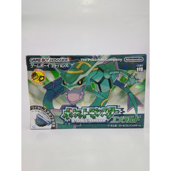 中古】【開封品】ポケットモンスター エメラルド[ワイヤレスアダプタ同