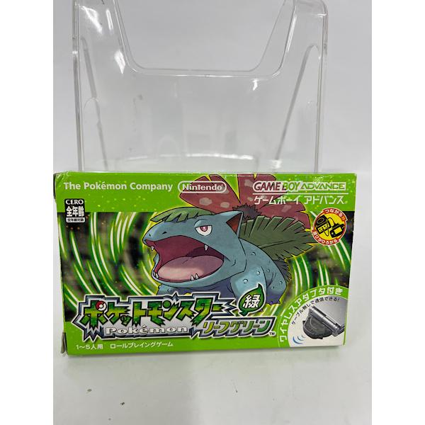 中古】【開封品】GBAソフト ポケットモンスター リーフグリーン