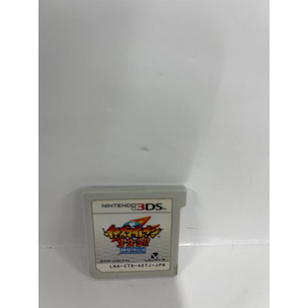 中古】【開封品】ニンテンドー3DSソフト イナズマイレブン 1・2・3!!円