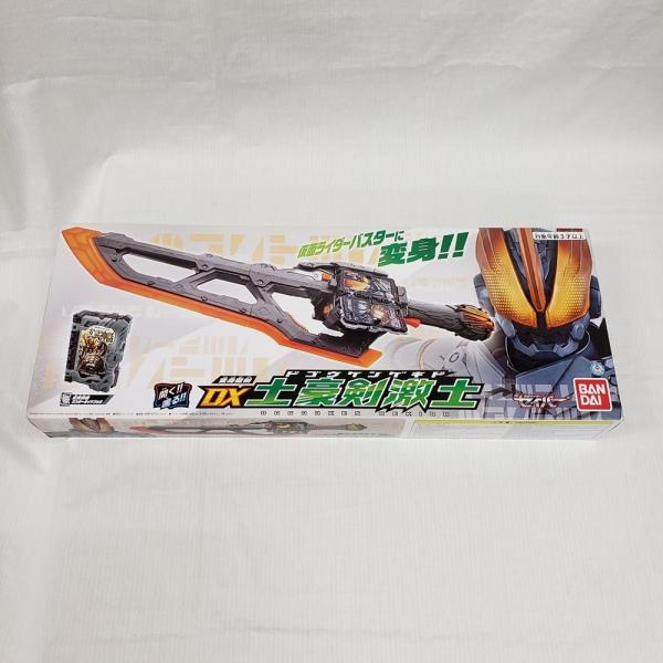【新品電池交換済】動作確認OK バンダイ 剣 4点セット 鬼滅の刃 仮面ライダー 中古】【未開封】変身聖剣 DX土豪剣激土 「仮面ライダーセイバー