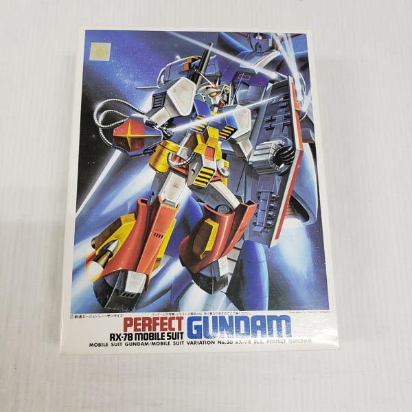 中古】【未組立】1/144 パーフェクト ガンダム RX-78 「機動戦士