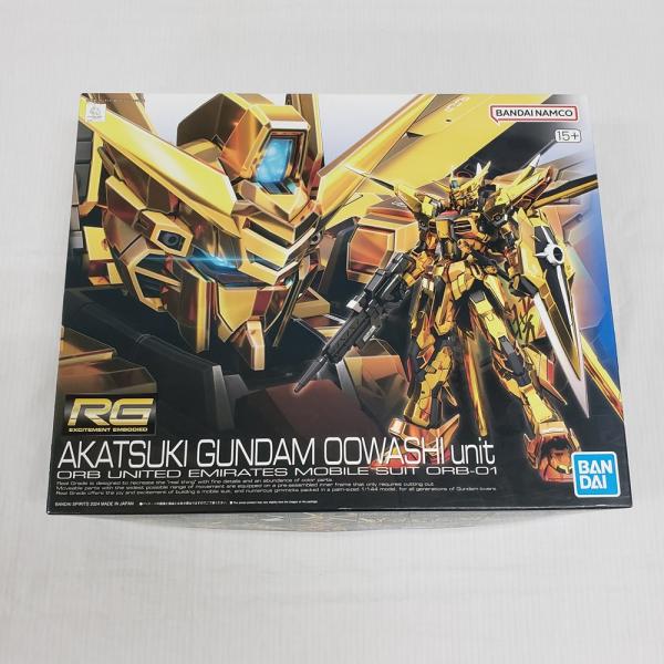 中古】【未組立】1/144 RG ORB-01 アカツキガンダム(オオワシ装備