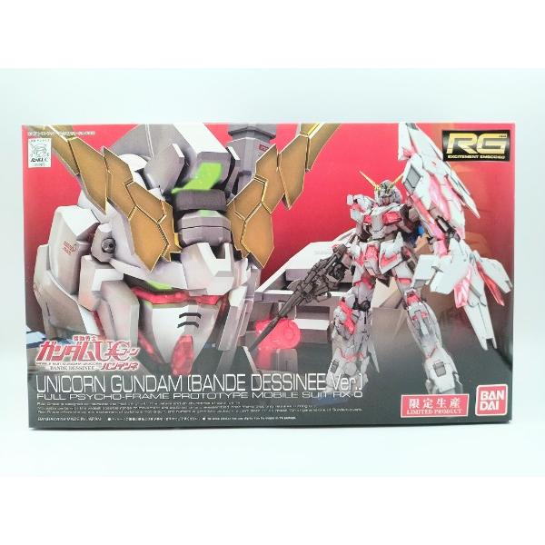 中古】【未組立】1/144 RG RX-0 ユニコーンガンダム(バンデシネVer