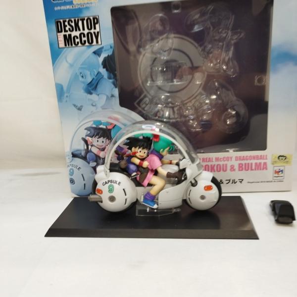 中古】【開封済】DESKTOP REAL McCOY 06 孫悟空＆ブルマ
