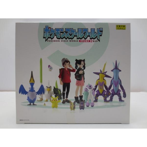 ポケモンスケールワールド ガラル地方2セット 1box 未開封 ポケモンスケールワールド ガラル地方2 セット｜発売日：2021年2