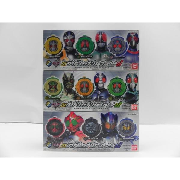 BANDAI - DXライドウォッチ クォーツァーセット01、02、03 セット Amazon.co.jp: DXライドウォッチ クォーツァーセット01 プレミア