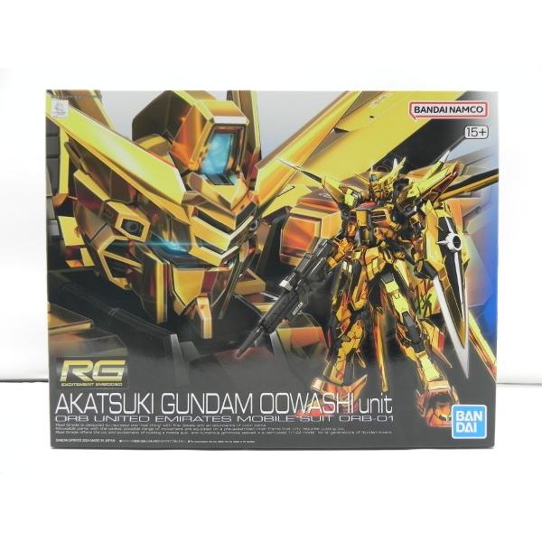 中古】【未組立】1/144 RG ORB-01 アカツキガンダム(オオワシ装備