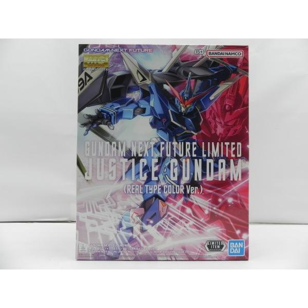 中古】【未組立】1/100 MG ZGMF-X09A ジャスティスガンダム(リアル