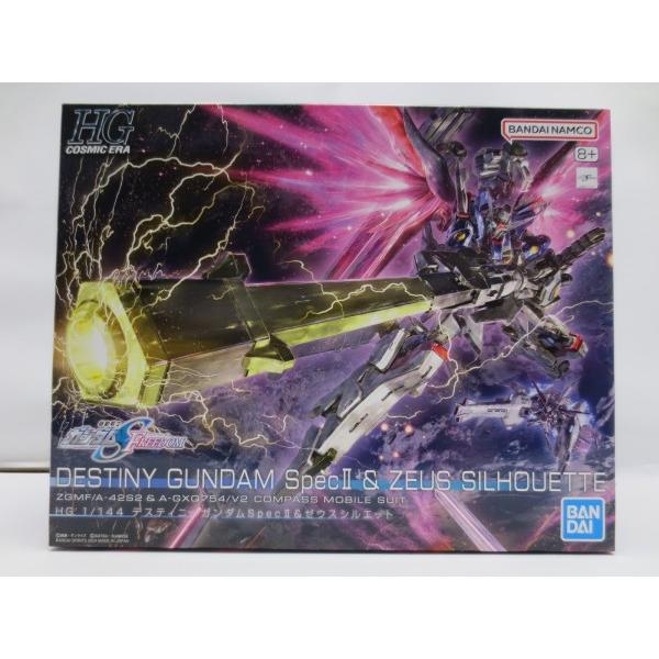 中古】【未組立】1/144 HG デスティニーガンダムSpecII＆ゼウス