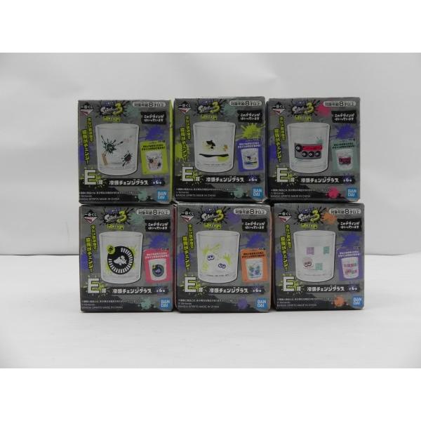 【中古】【開封品】全6種セット 冷感チェンジグラス 「一番くじ スプラトゥーン3 第三弾」 E賞＜コレクターズアイテム＞（代引き不可）6587