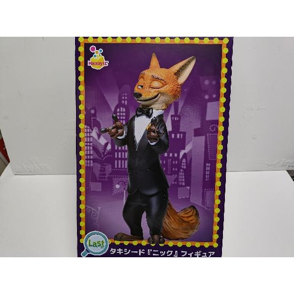 【新品未開封❗️】ズートピア　ニック・ワイルド　タキシード　フィギュア　ラストワン ラスト賞】Disney ディズニー Happyくじ ハッピーくじ ラストワン