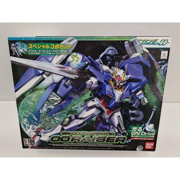 中古】【未組立】1/100 GN-0000+GNR-010 ダブルオーライザー
