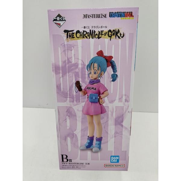 一番くじ ドラゴンボール B賞 G賞 ブルマ MASTERLISE 中古】【未開封】ブルマ 「一番くじ ドラゴンボール THE CHRONICLE OF