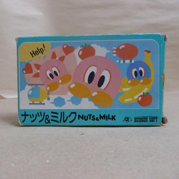 ファミコンソフト　45個 中古】【開封品】ファミコン用ソフト ナッツ＆ミルク HFC-NM-45