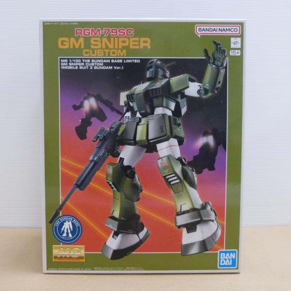 中古】【未組立】1/100 MG ジム・スナイパーカスタム(機動戦士Z