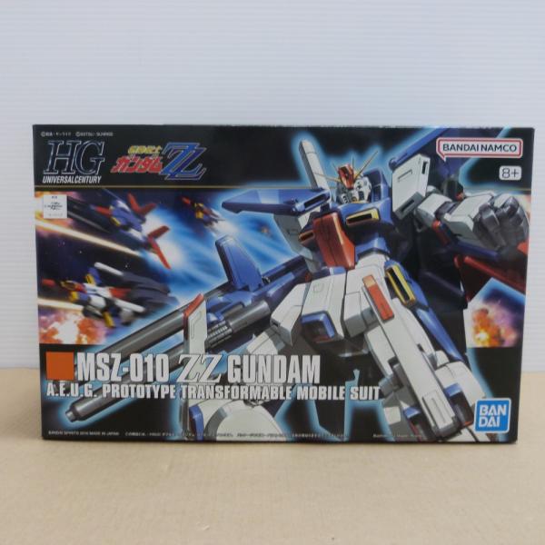 中古】【未組立】1/144 HGUC MSZ-010 ダブルゼータガンダム(ZZガンダム