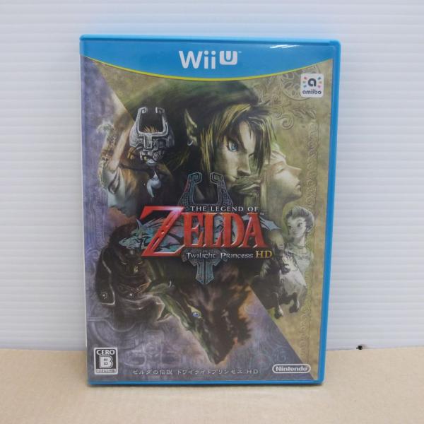 【中古】【箱説あり】WiiUソフト「ゼルダの伝説 トワイライトプリンセス HD 通常版」WUP-P-AZAJ＜レトロゲーム＞（代引き不可）6600