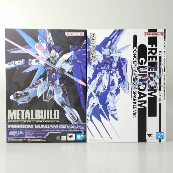中古】【開封品】METAL BUILD フリーダムガンダム CONCEPT 2 SNOW