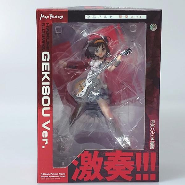 涼宮ハルヒの憂鬱 激奏Ver.フィギュア / TV 劇場版 Blu-ray 中古】【開封品】涼宮ハルヒ 激奏Ver.「涼宮ハルヒの憂鬱」 1/8PVC塗装