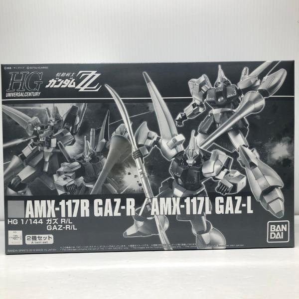 中古】【未組立】1/144 HG AMX-117R/AMX-117L ガズR/L(2機セット