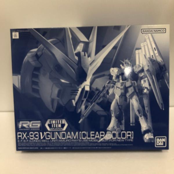 非売品 限定 RX-93 νガンダム ミニキット コレクションクリアエディション 中古】【未組立】1/144 RG RX-93 νガンダム(クリアカラー) 「機動戦士