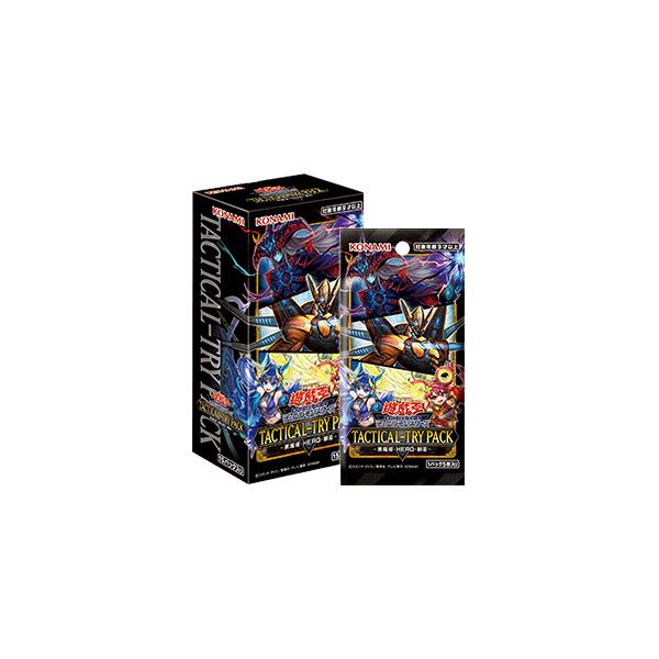 【5パック】遊戯王OCG デュエルモンスターズ TACTICAL-TRY PACK 黒魔導・HERO・御巫 5パックセット