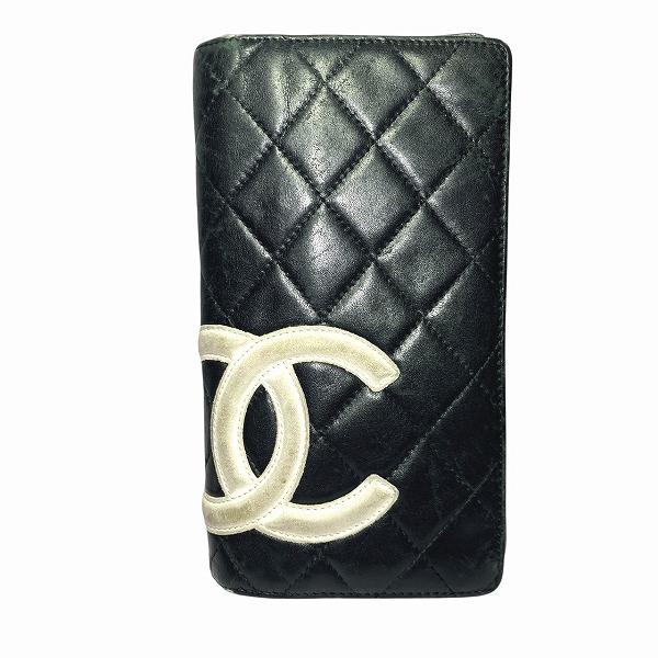 CHANEL（シャネル） カンボンライン 長財布 2つ折り財布 レディース